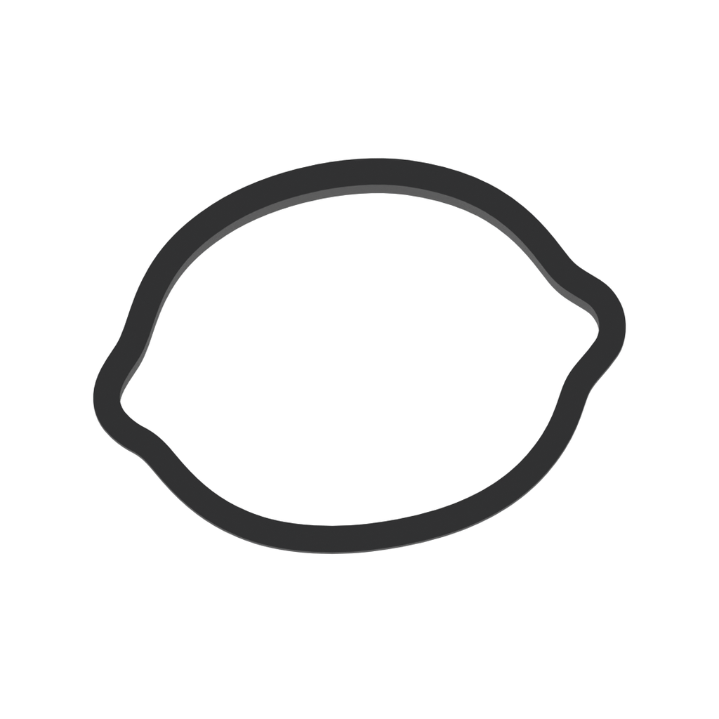 Lemon Cookie Cutter with Easy Push Design — photo 3