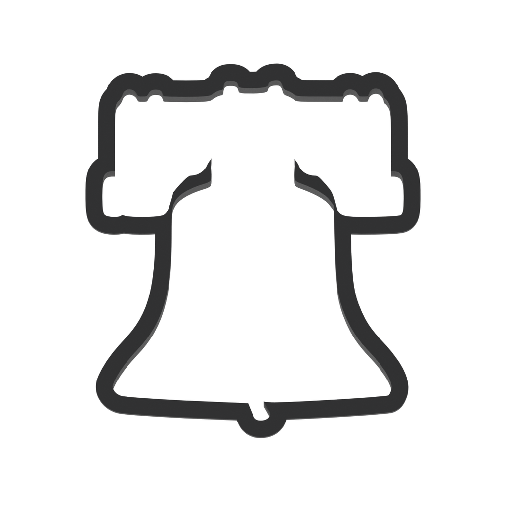Liberty Bell Cookie Cutter with Easy Push Design — photo 3