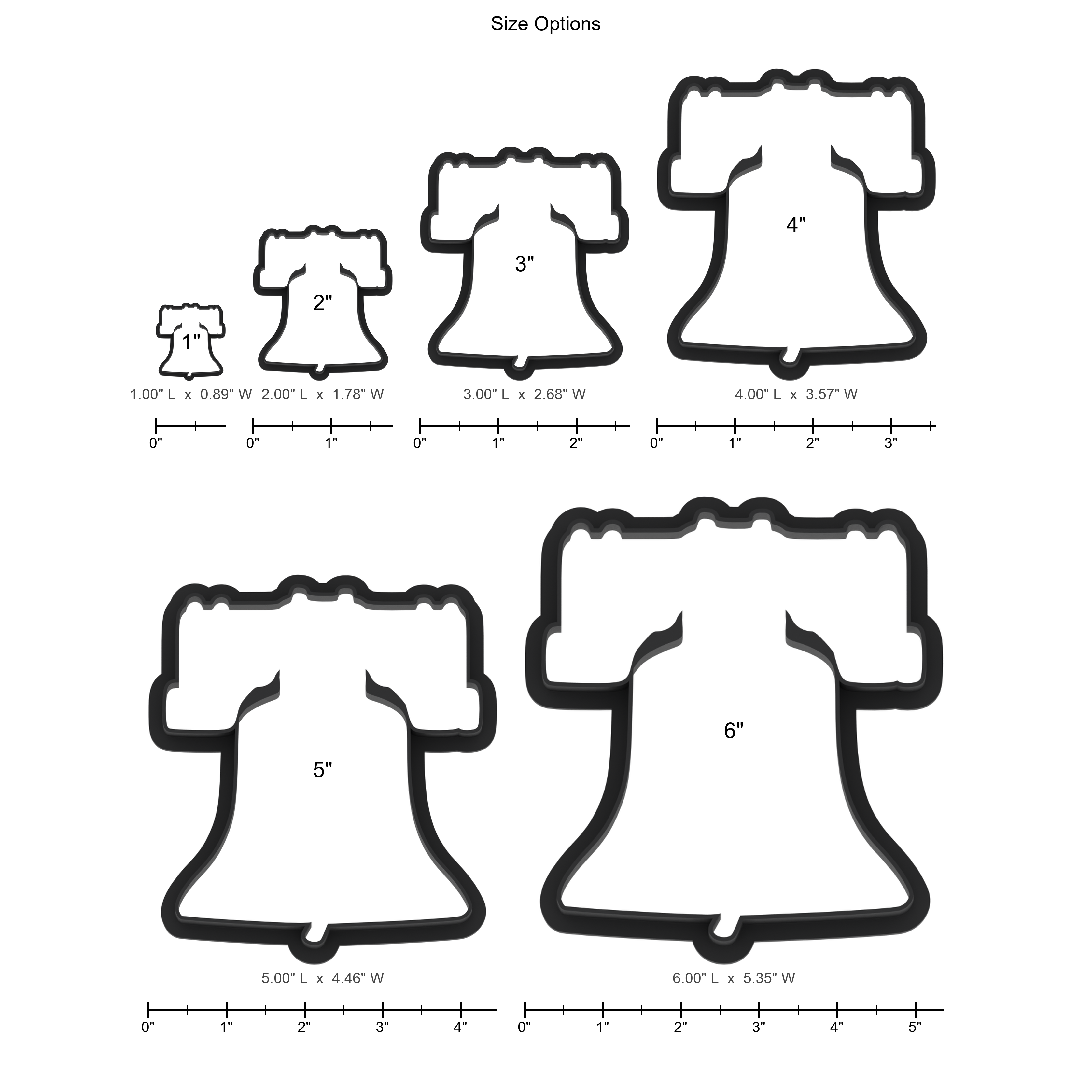 Liberty Bell Cookie Cutter with Easy Push Design — photo 5
