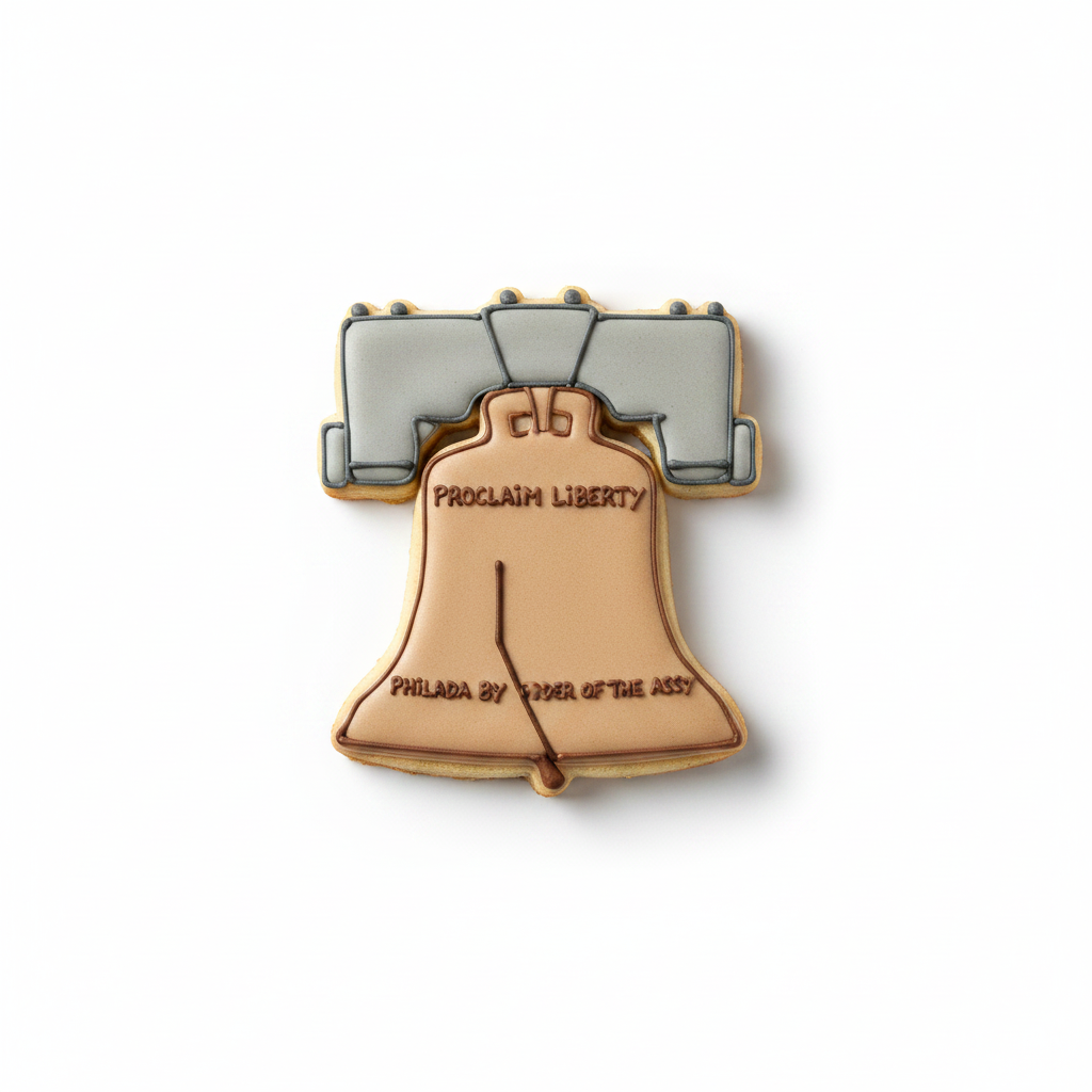 Liberty Bell Cookie Cutter with Easy Push Design — photo 2