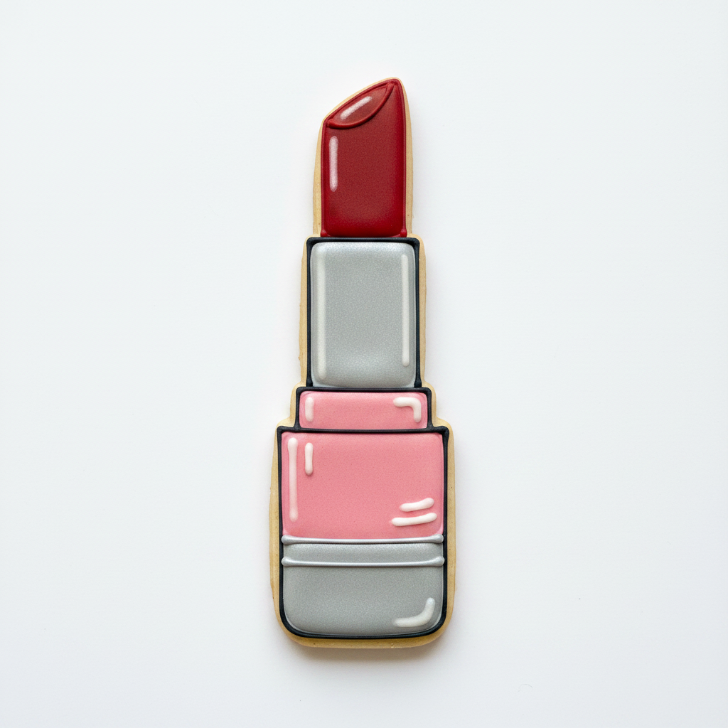 Lipstick Cookie Cutter with Easy Push Design — photo 2