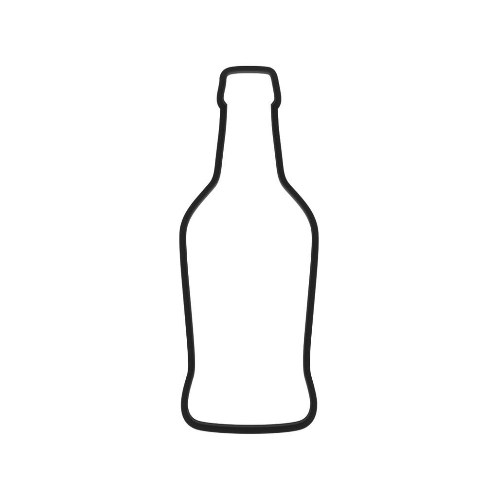 Liquor Bottle Cookie Cutter with Easy Push Design — photo 6