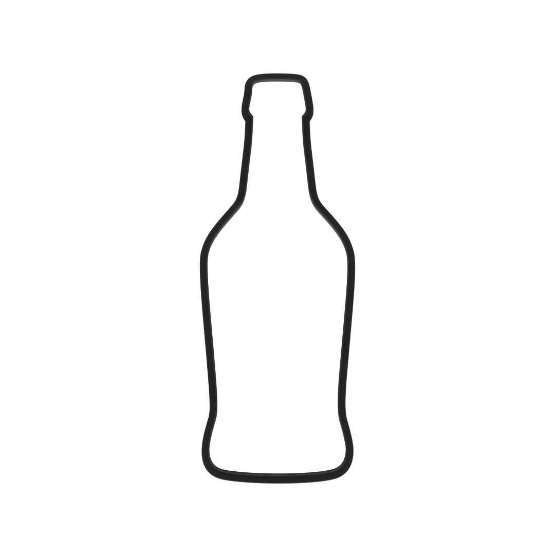 Liquor Bottle Cookie Cutter with Easy Push Design — photo 6