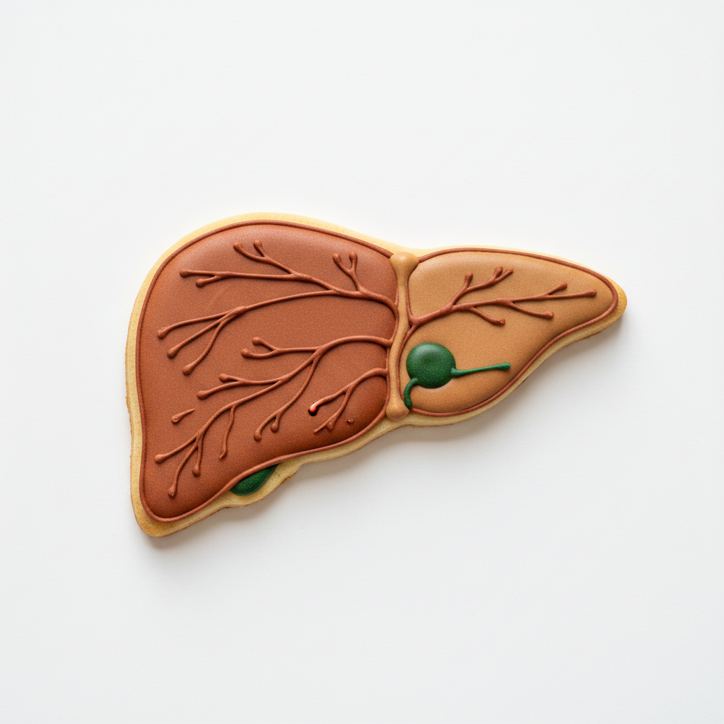 Liver Cookie Cutter with Easy Push Design — photo 2