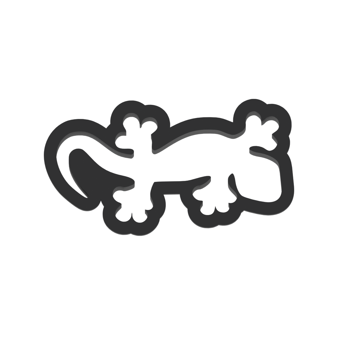 Lizard Cookie Cutter with Easy Push Design — photo 3