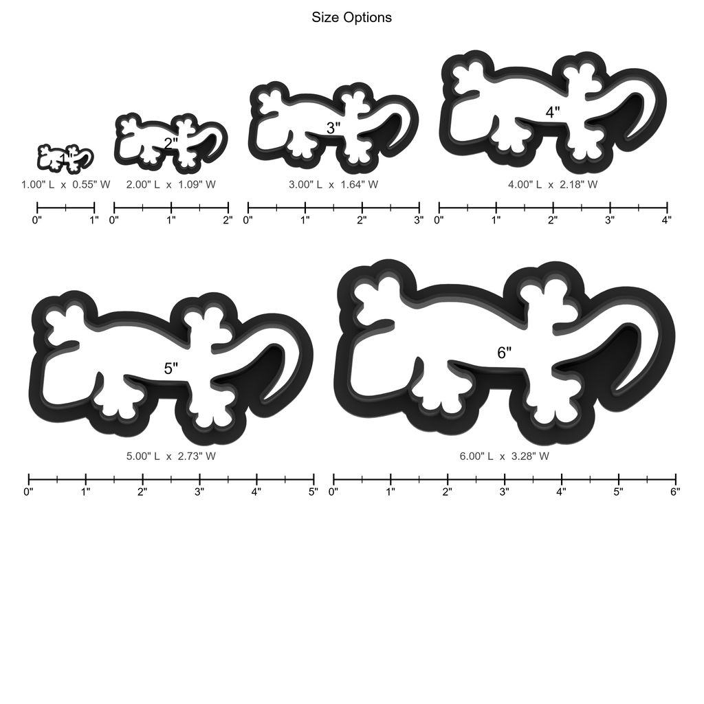 Lizard Cookie Cutter with Easy Push Design — photo 5