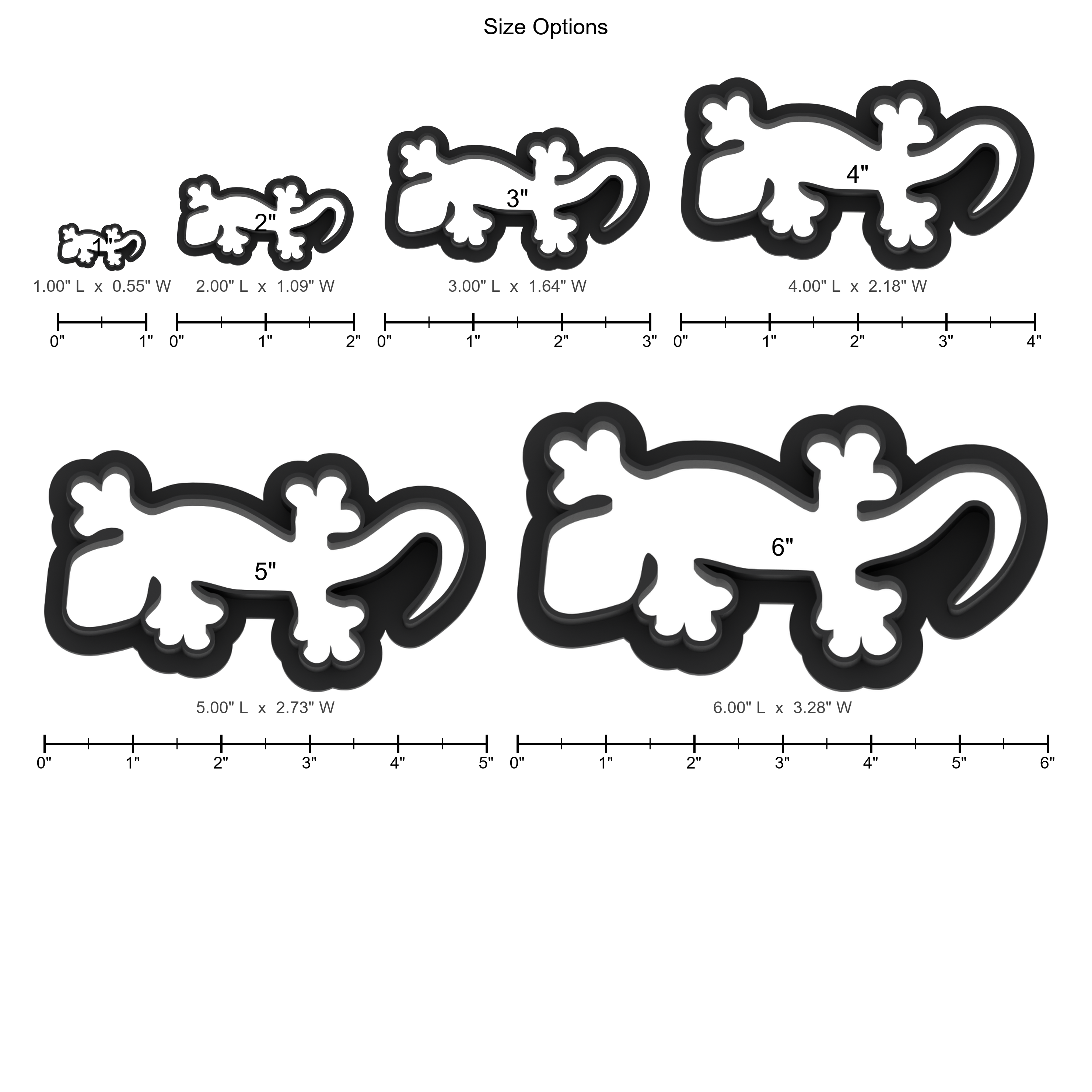 Lizard Cookie Cutter with Easy Push Design — photo 5