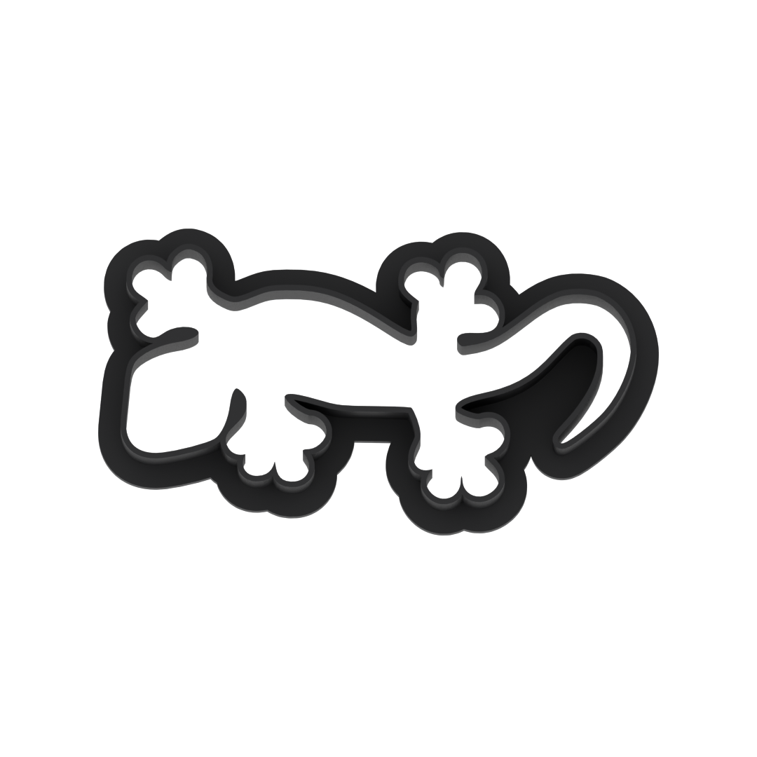 Lizard Cookie Cutter with Easy Push Design — photo 6