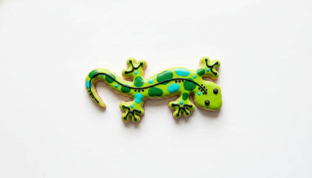 Lizard Cookie Cutter with Easy Push Design — photo 2