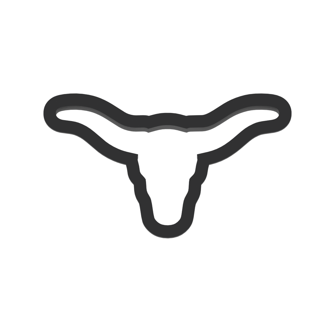 Longhorn Cookie Cutter with Easy Push Design — photo 3