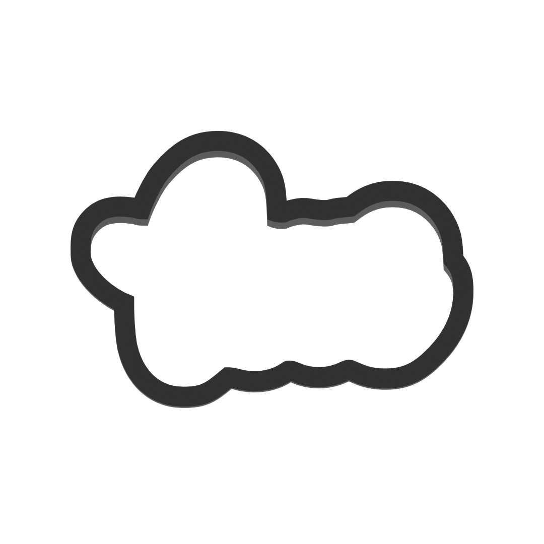 Love Cursive Cookie Cutter with Easy Push Design — photo 3