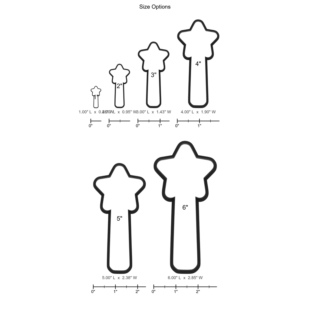 Magic Wand Cookie Cutter with Easy Push Design — photo 5