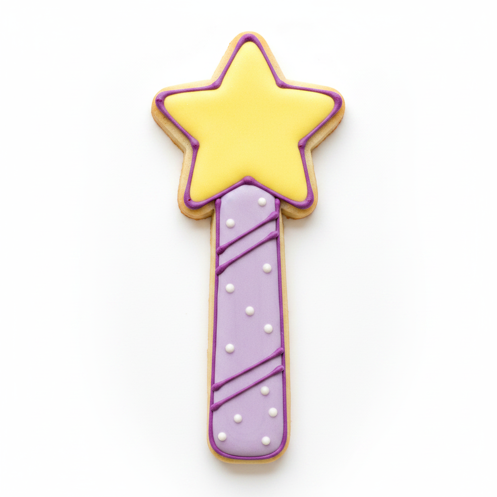 Magic Wand Cookie Cutter with Easy Push Design — photo 2