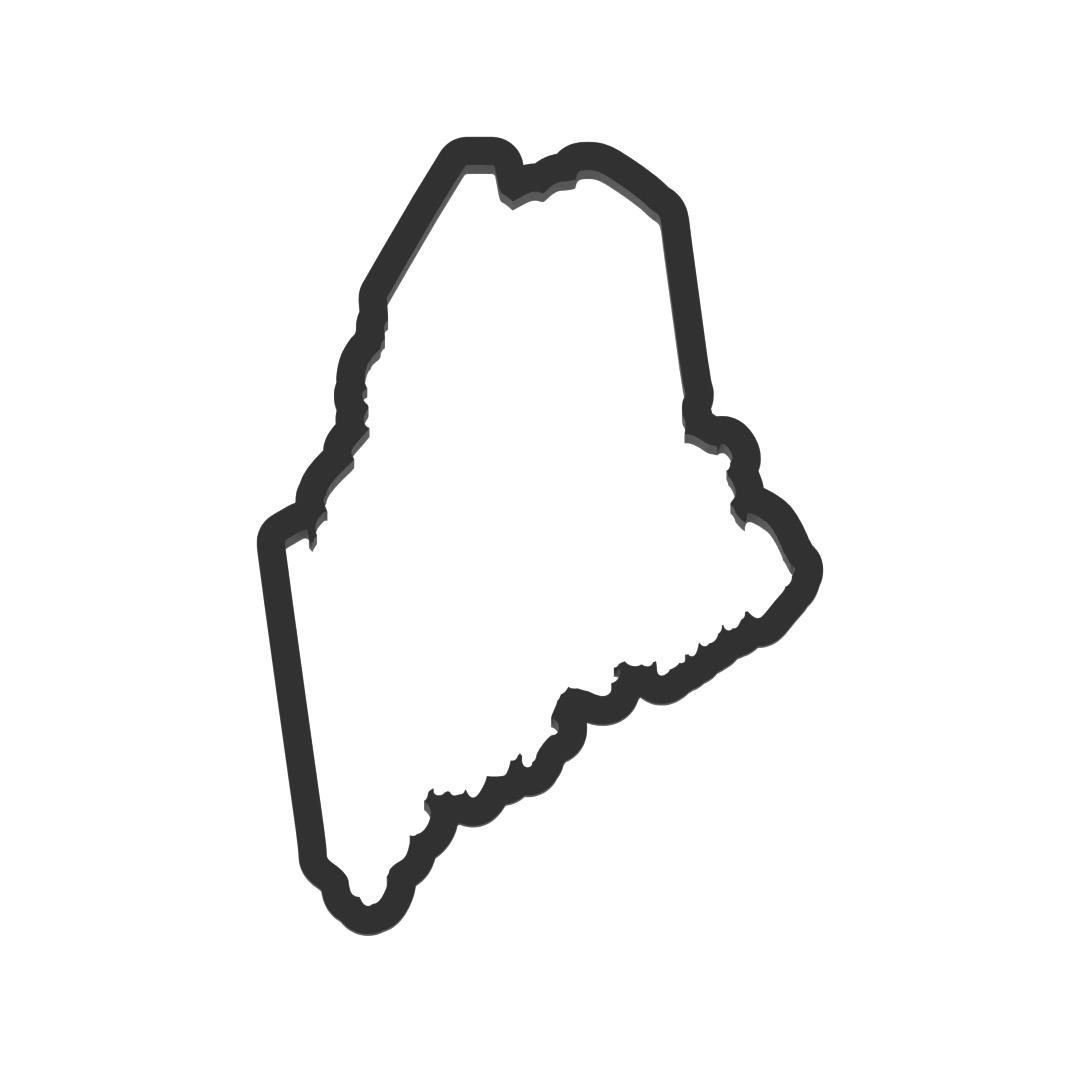Maine State Cookie Cutter with Easy Push Design — photo 3