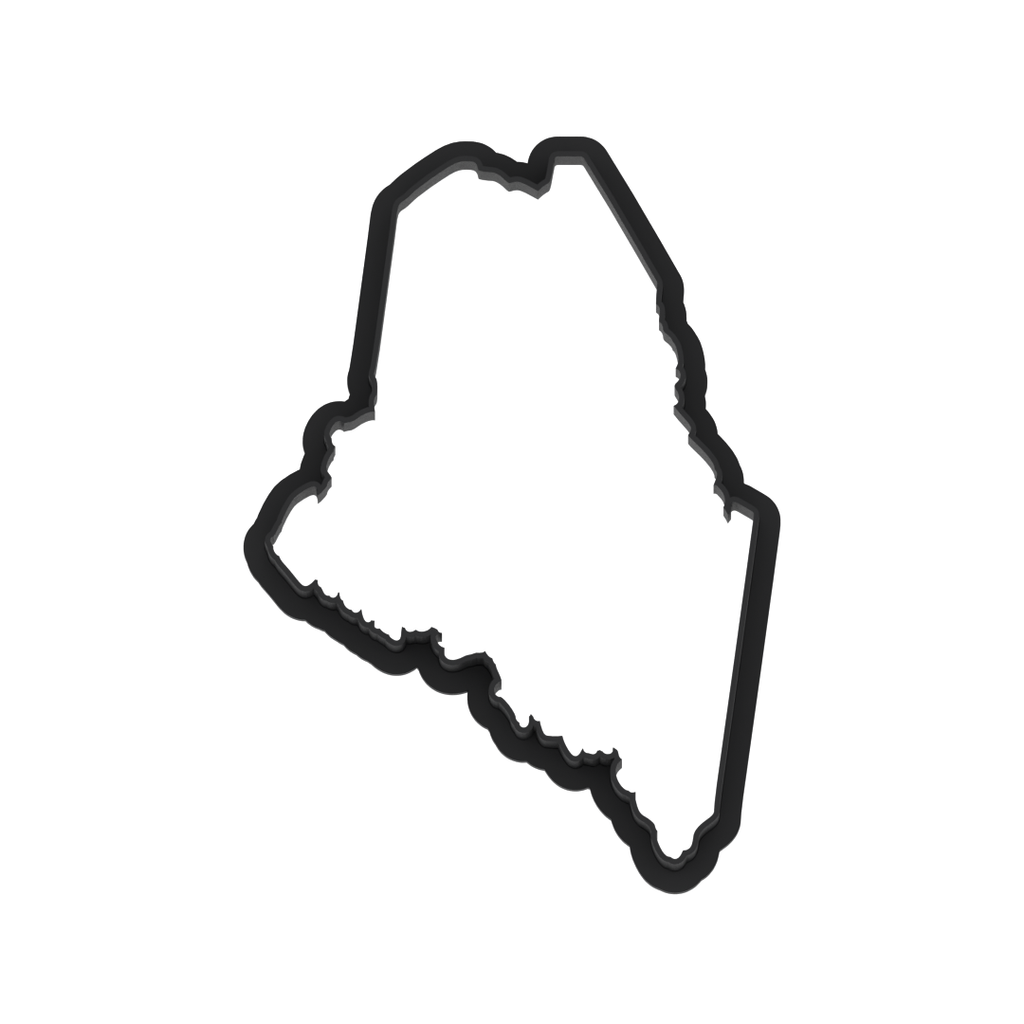 Maine State Cookie Cutter with Easy Push Design — photo 6