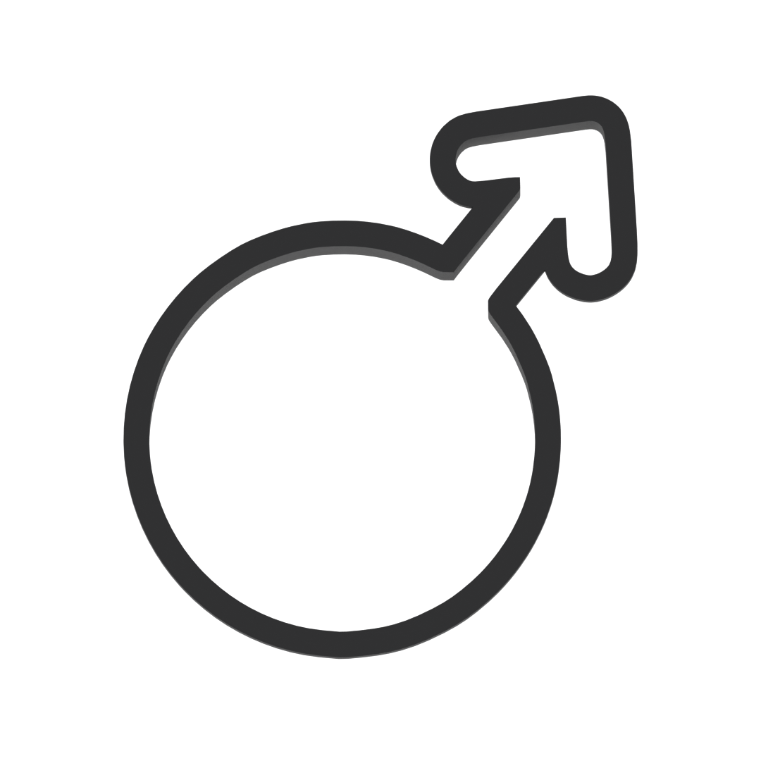 Male Icon Cookie Cutter with Easy Push Design — photo 3