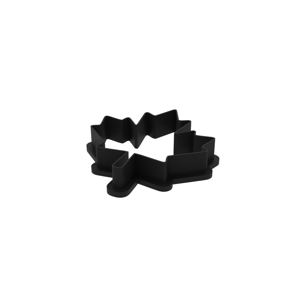 Maple Leaf Cookie Cutter with Easy Push Design — photo 4