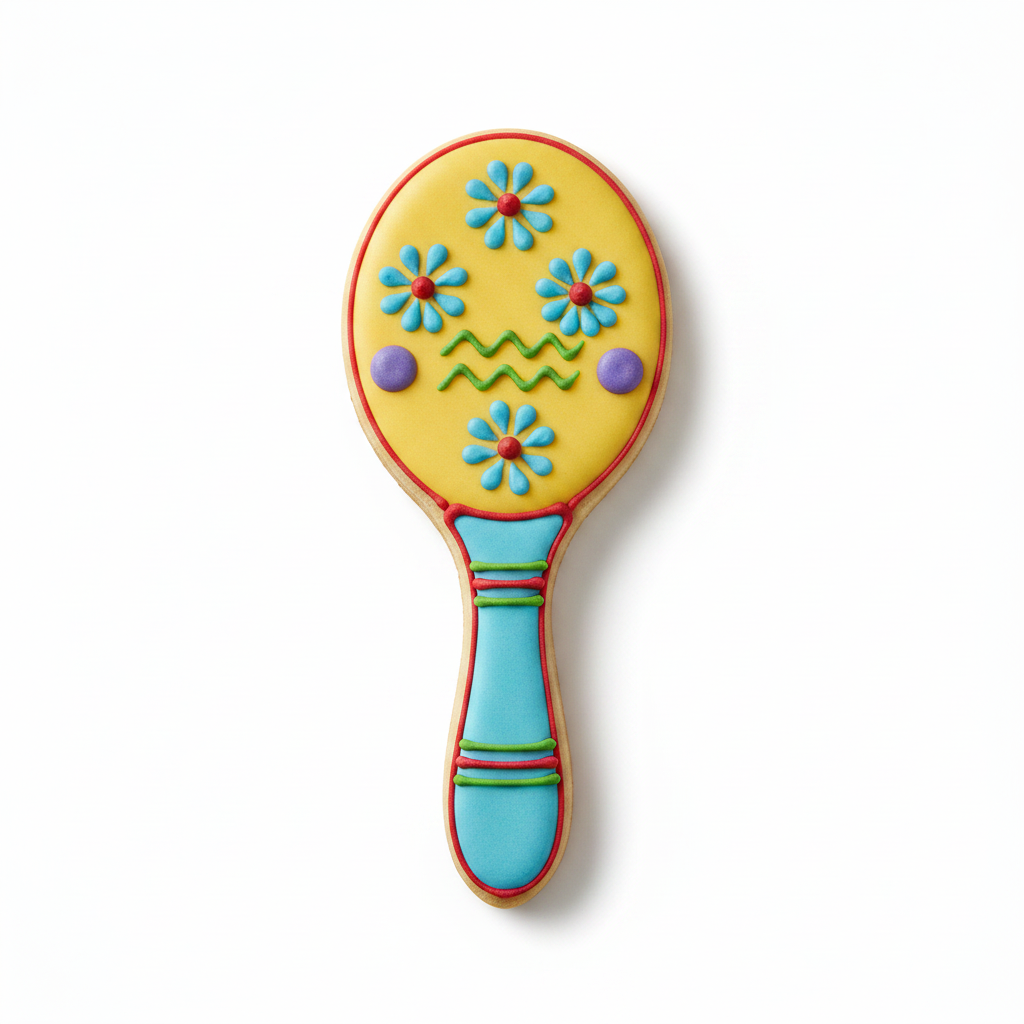 Maraca Cookie Cutter with Easy Push Design — photo 2