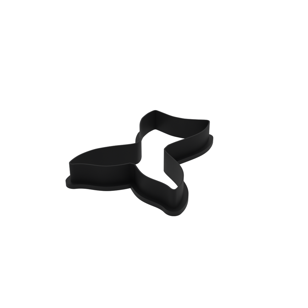 Mermaid Tail Cookie Cutter with Easy Push Design — photo 4