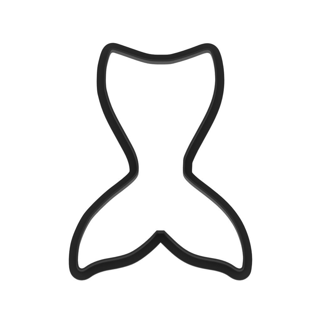 Mermaid Tail Cookie Cutter with Easy Push Design — photo 5
