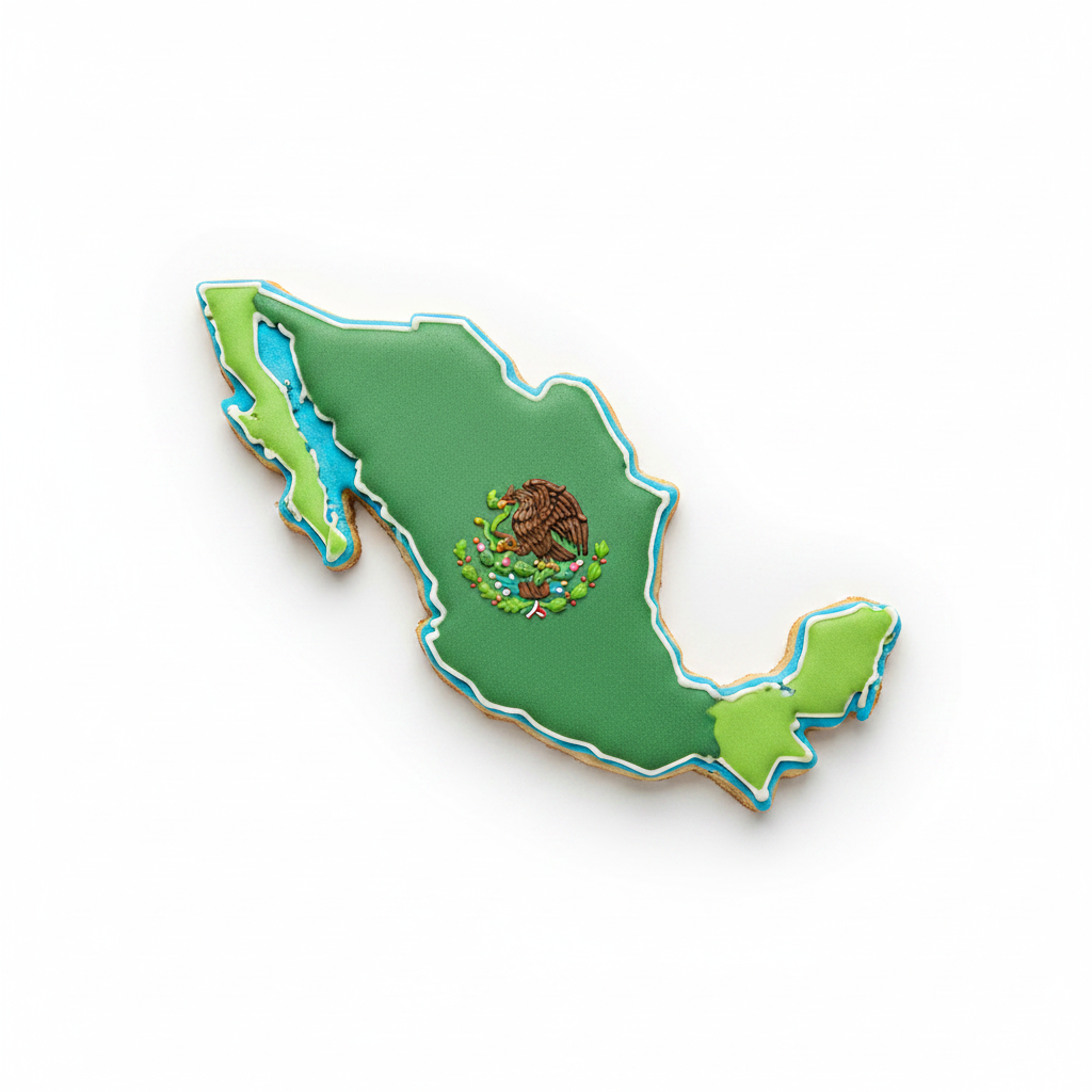 Mexico Cookie Cutter with Easy Push Design — photo 2