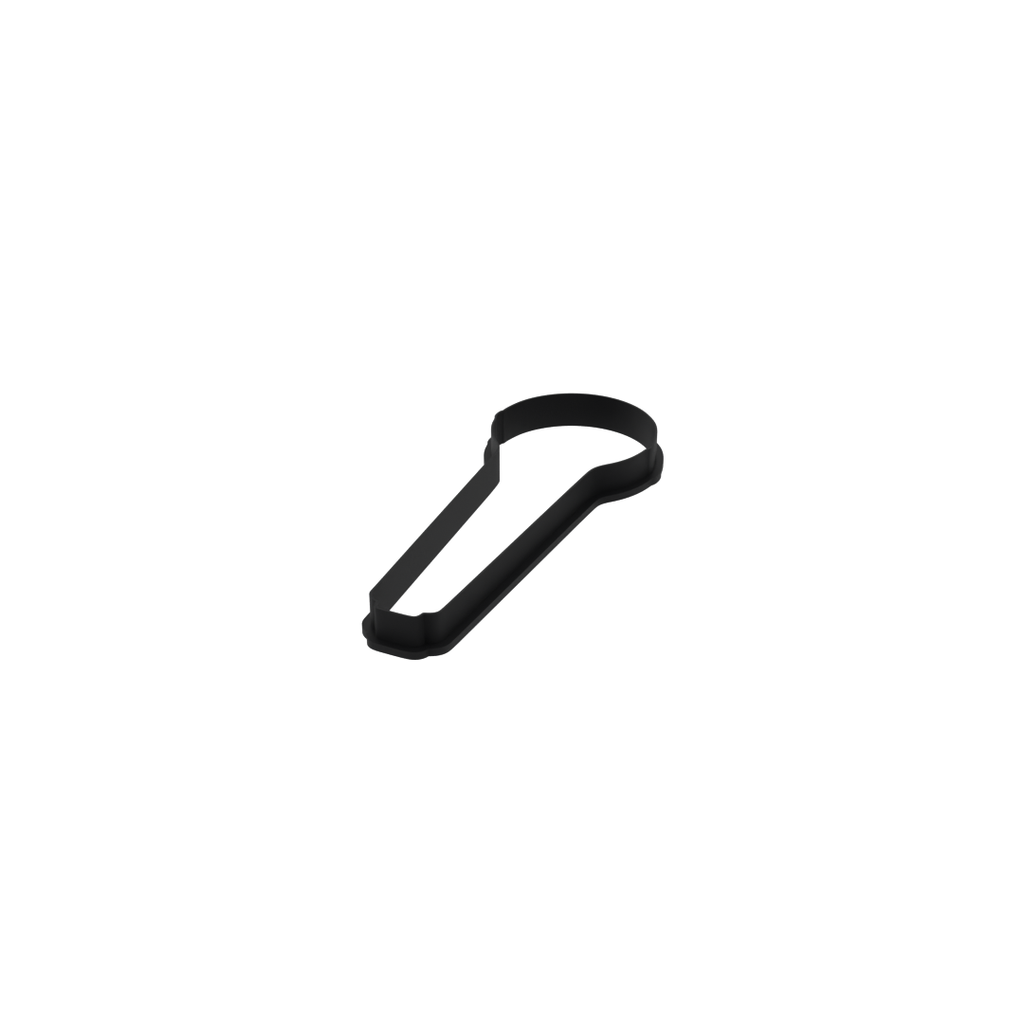 Microphone Cookie Cutter with Easy Push Design — photo 4
