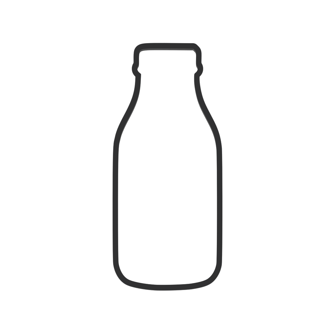 Milk Bottle Cookie Cutter with Easy Push Design — photo 3