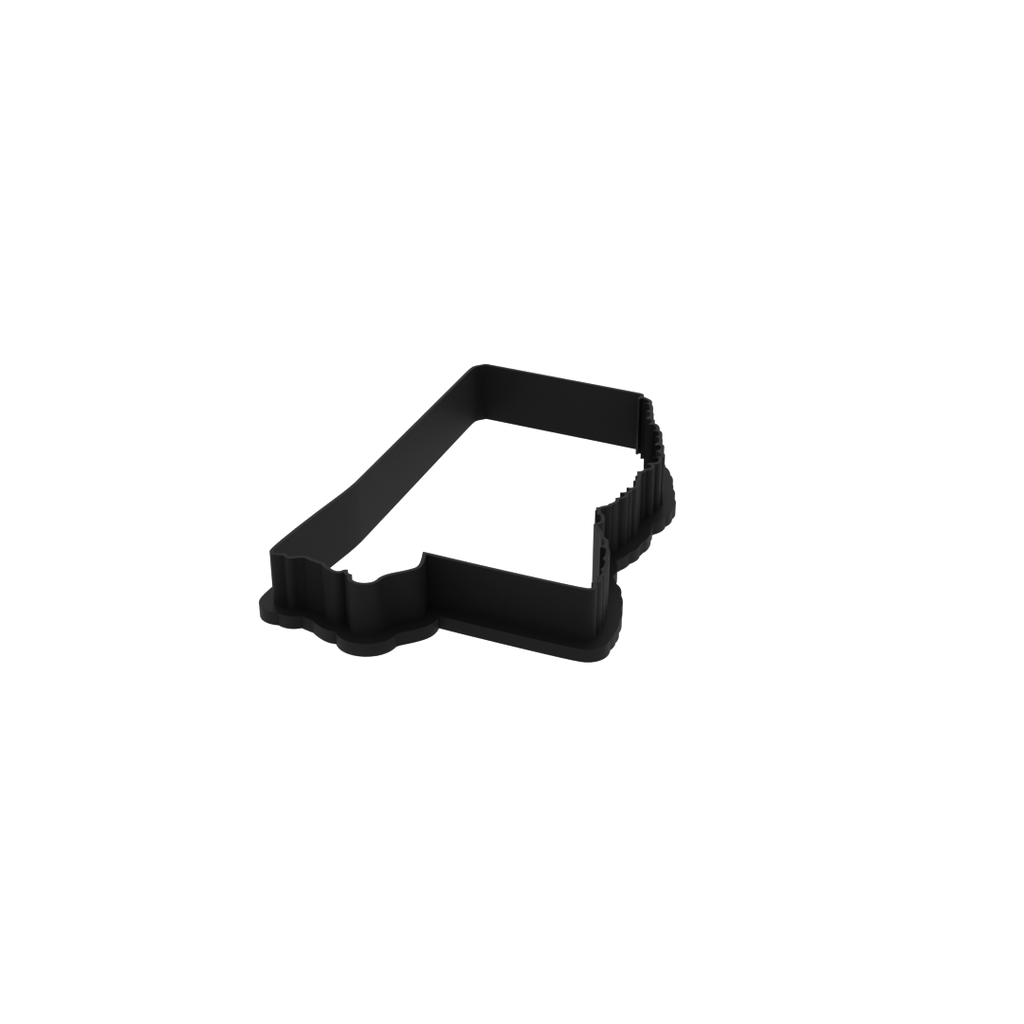 Mississippi State Cookie Cutter with Easy Push Design — photo 4