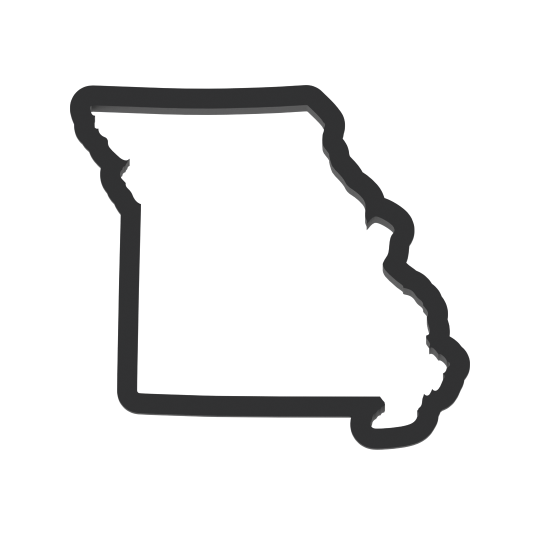 Missouri State Cookie Cutter with Easy Push Design — photo 3