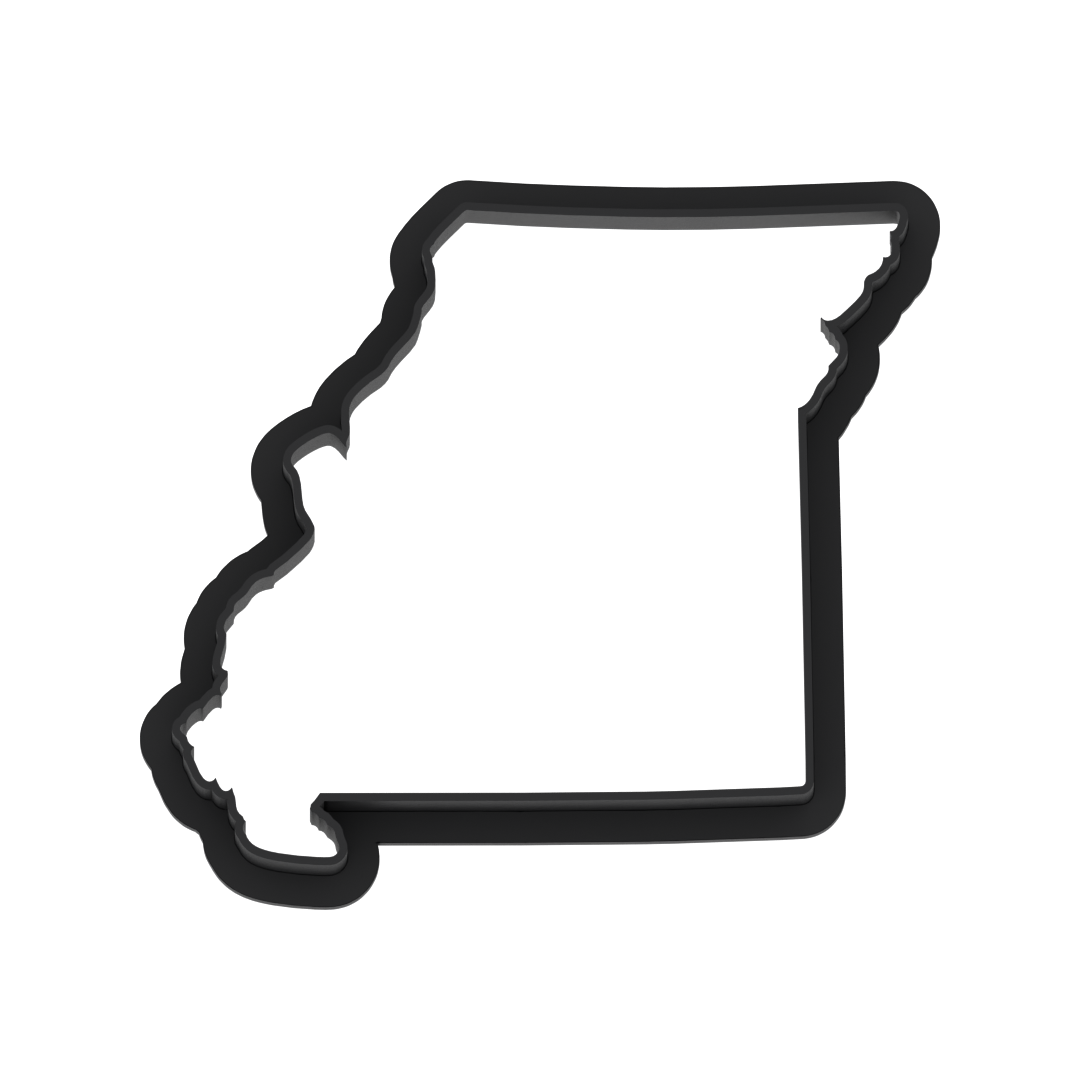 Missouri State Cookie Cutter with Easy Push Design — photo 6
