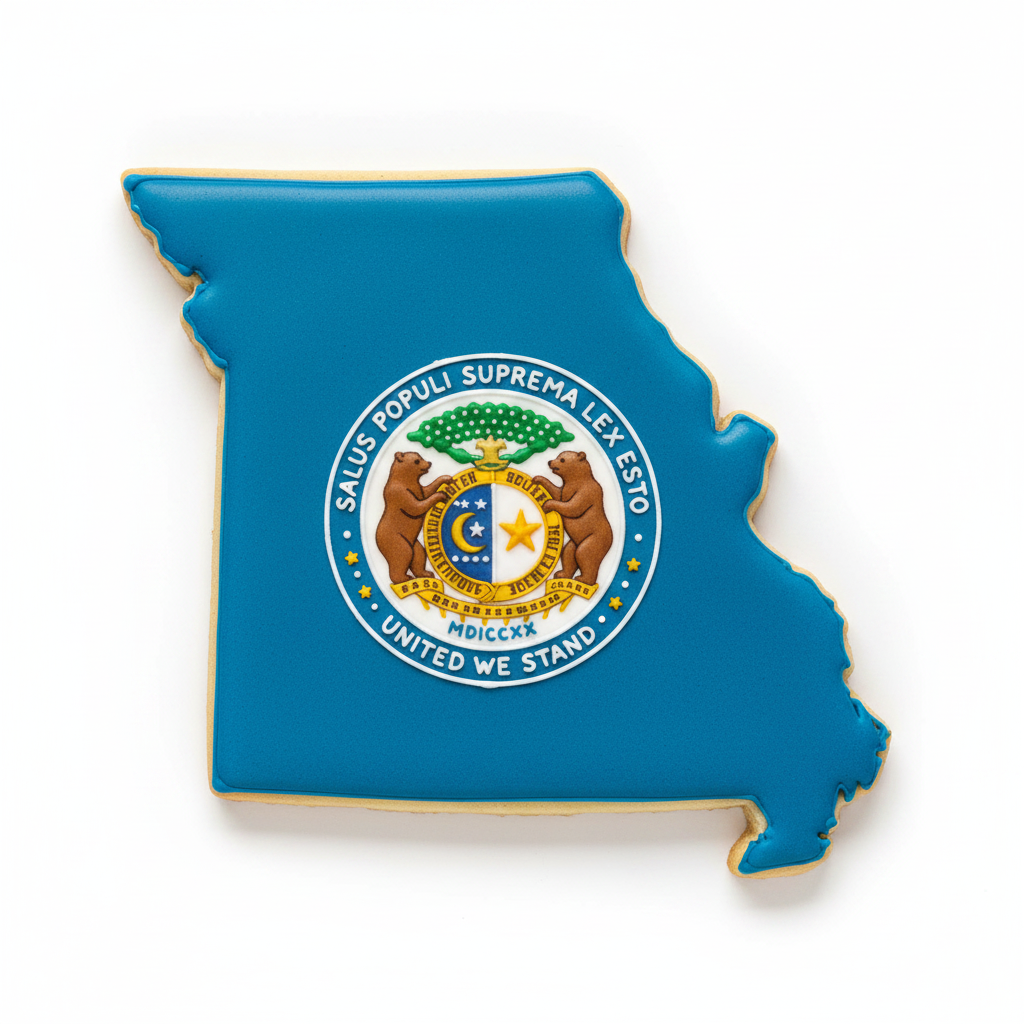 Missouri State Cookie Cutter with Easy Push Design — photo 2