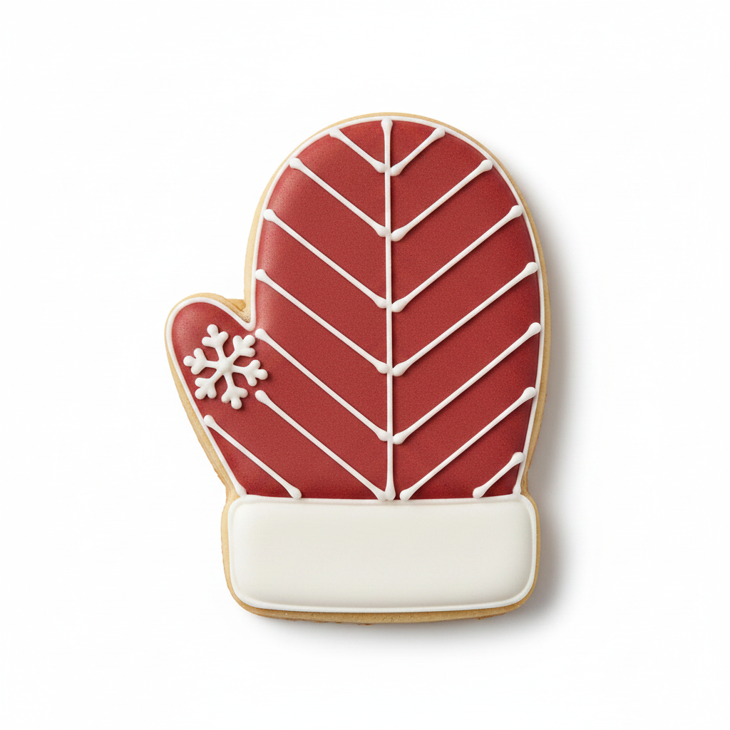 Mitten Cookie Cutter with Easy Push Design — photo 2