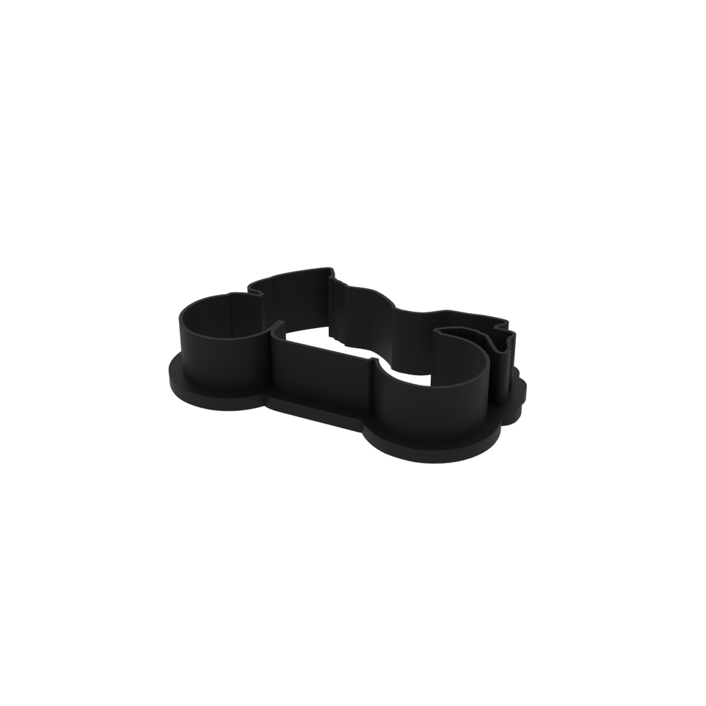 Motorcycle Cookie Cutter with Easy Push Design — photo 4