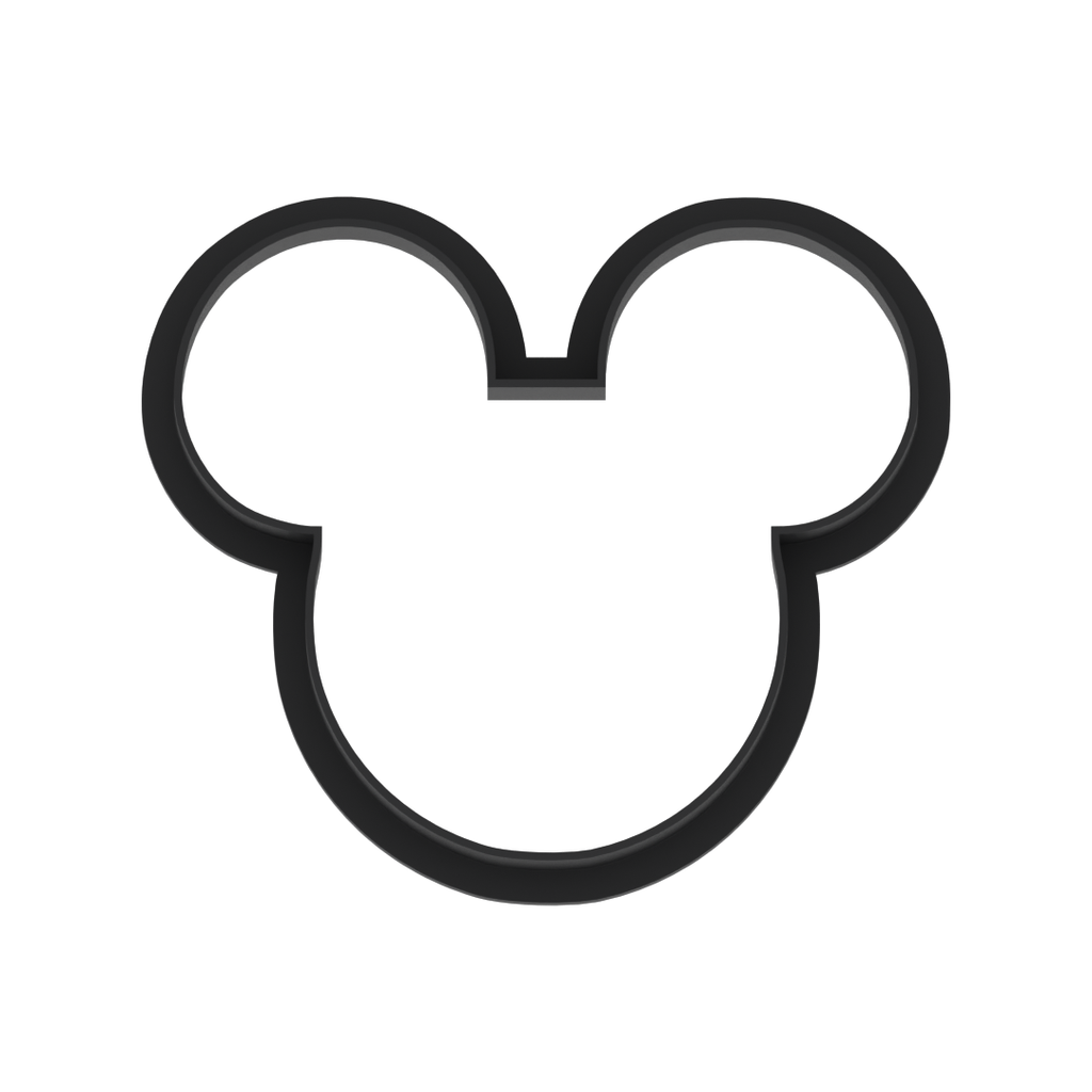 Mouse Head Cookie Cutter with Easy Push Design — photo 5