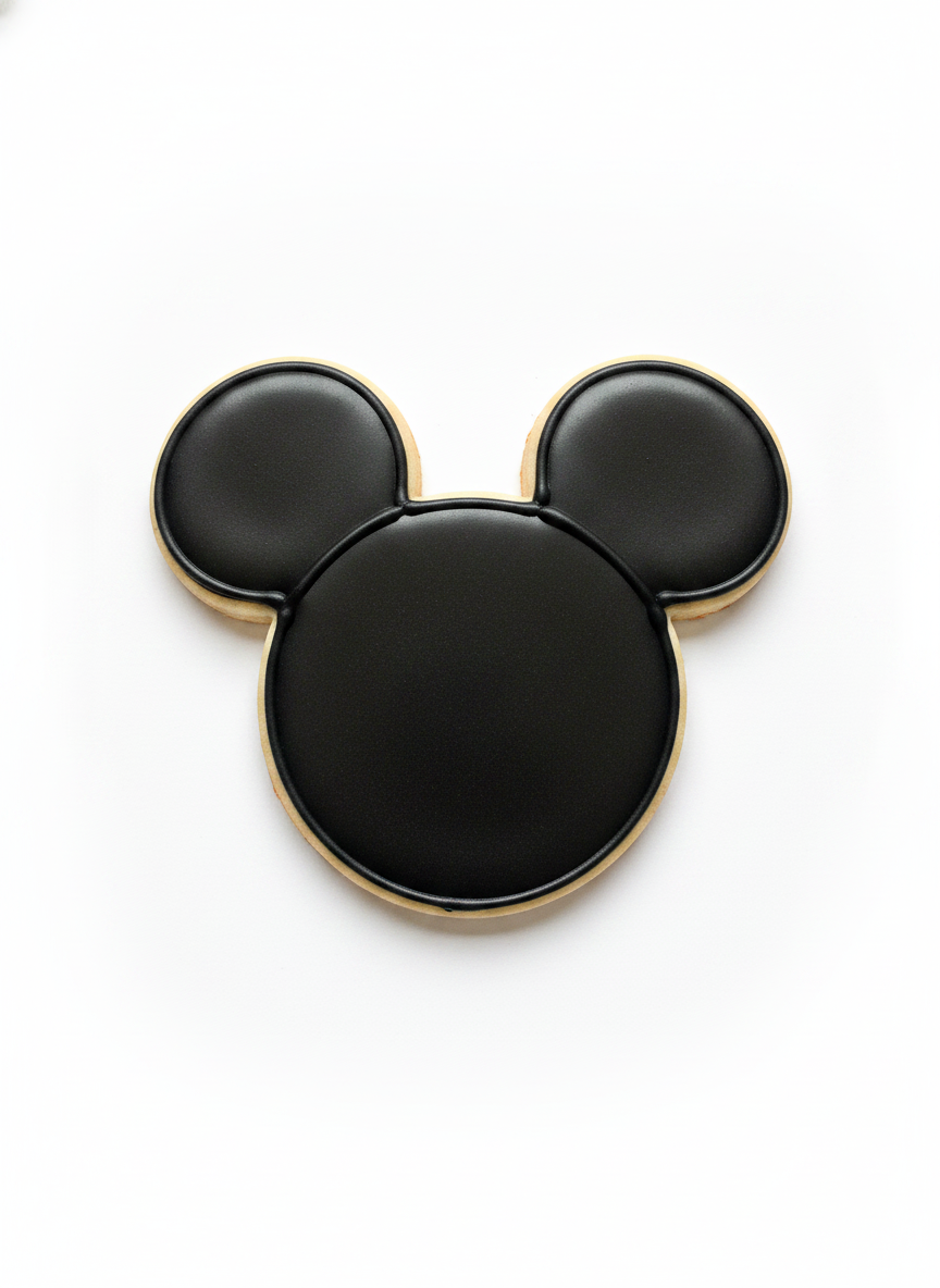 Mouse Head Cookie Cutter with Easy Push Design — photo 2