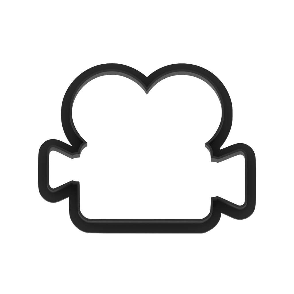 Movie Camera Cookie Cutter with Easy Push Design — photo 6