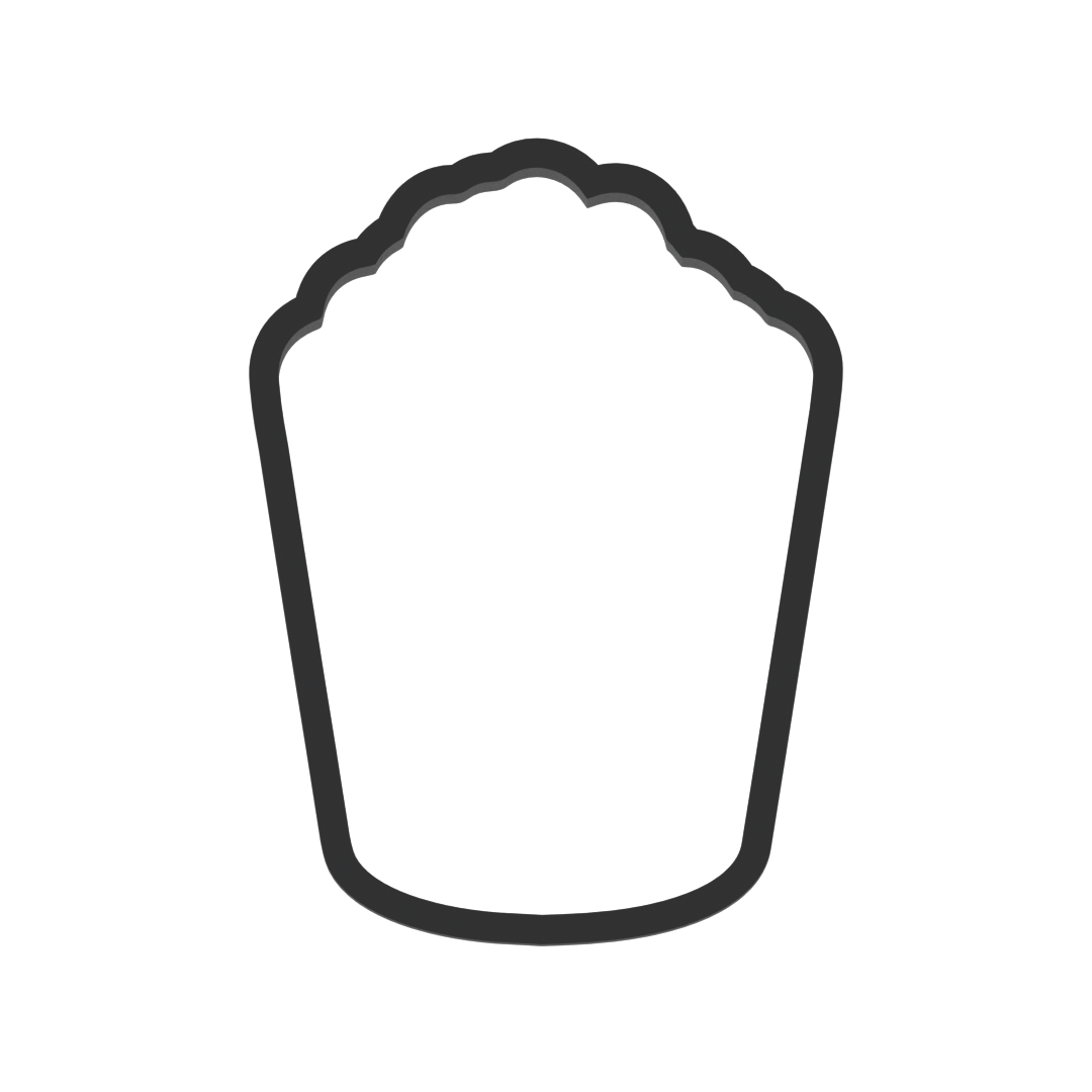 Movie Popcorn Cookie Cutter with Easy Push Design — photo 3