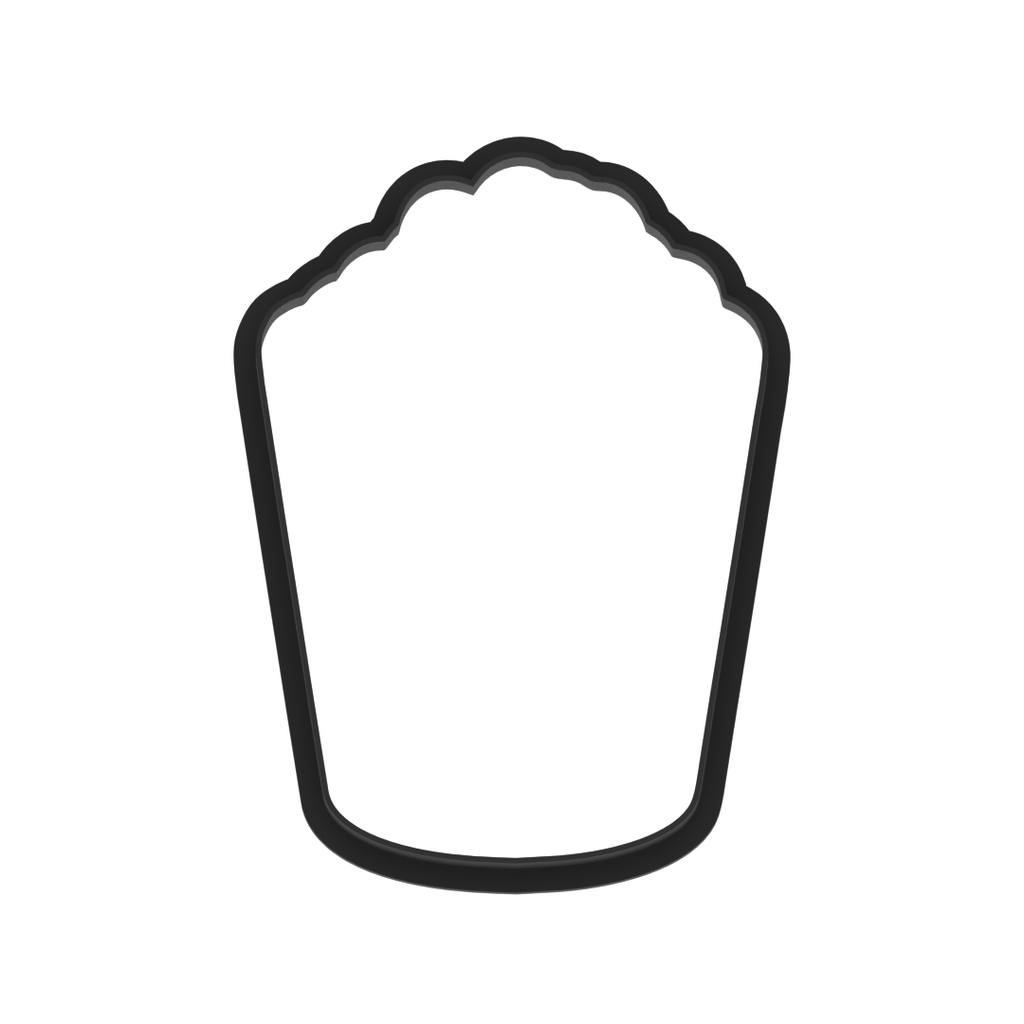 Movie Popcorn Cookie Cutter with Easy Push Design — photo 6