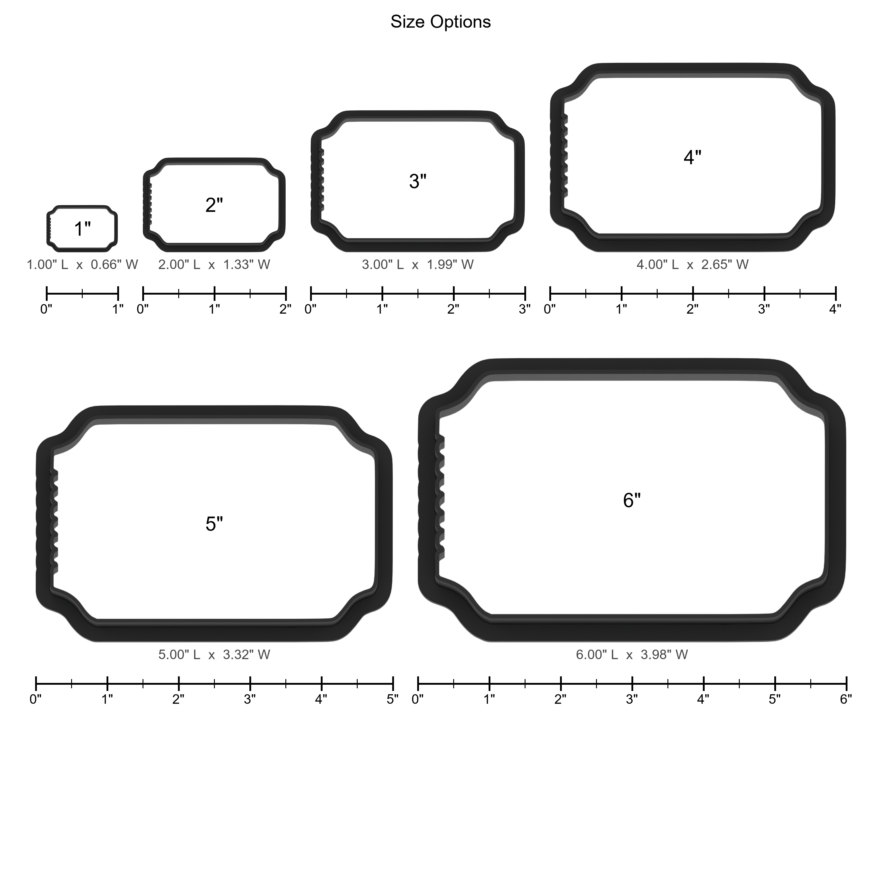 Movie Ticket Cookie Cutter with Easy Push Design — photo 5
