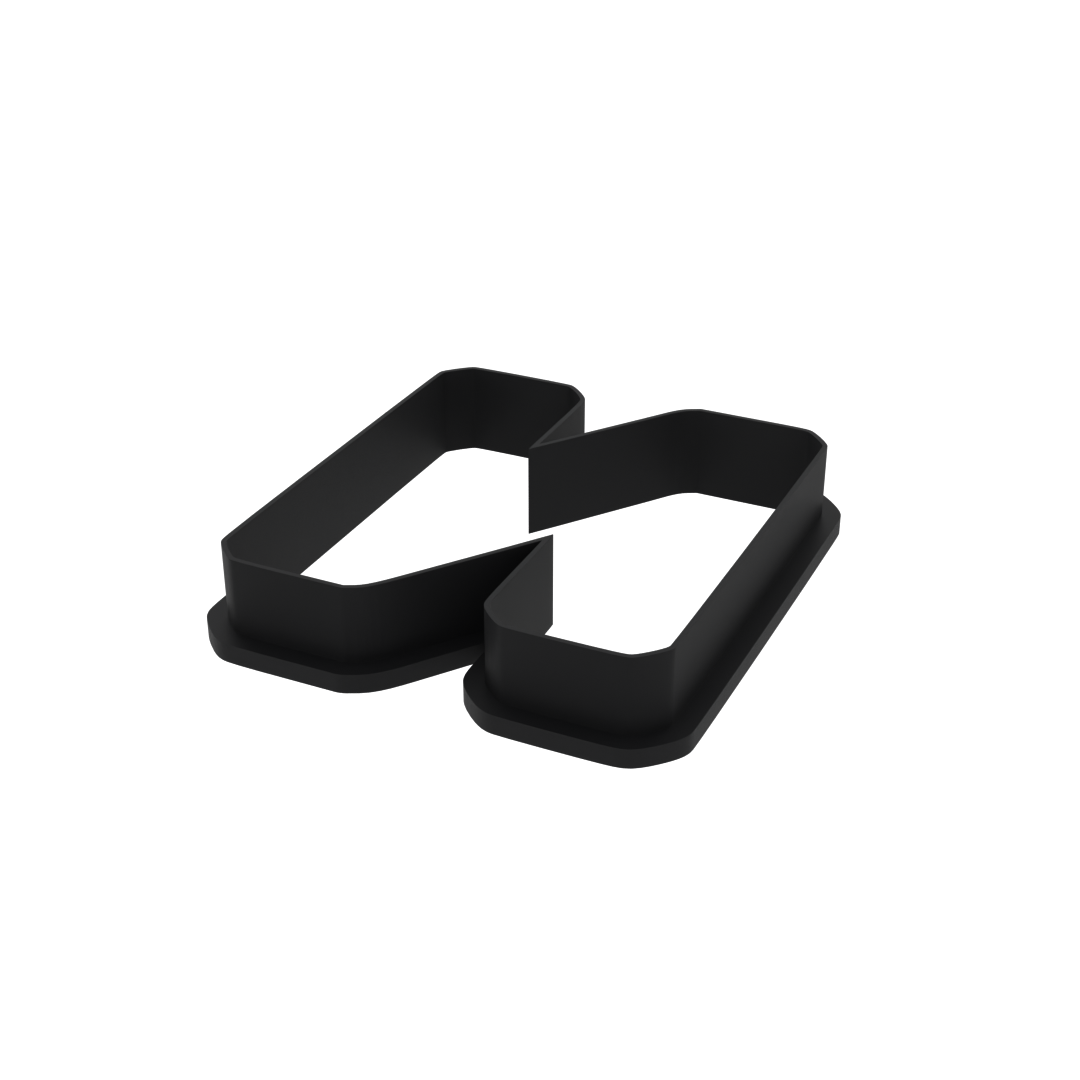 N Capital Block Letter Cookie Cutter with Easy Push Design — photo 4