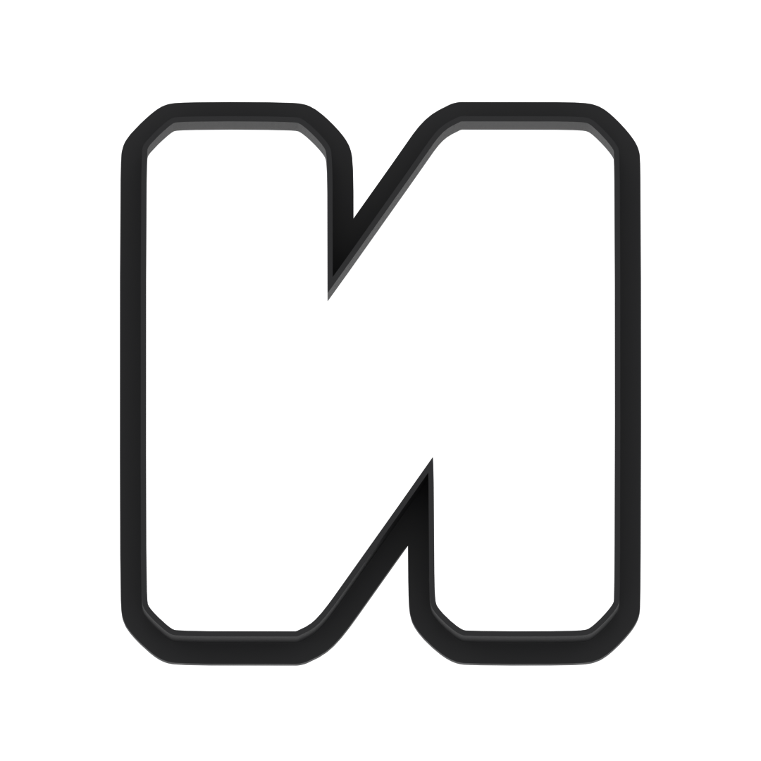 N Capital Block Letter Cookie Cutter with Easy Push Design — photo 6