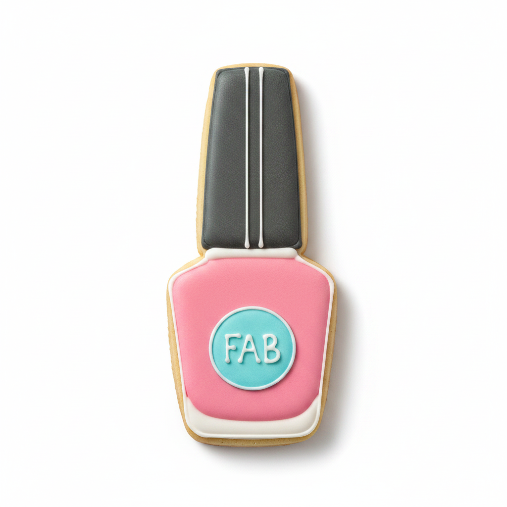 Nail Polish Cookie Cutter with Easy Push Design — photo 2