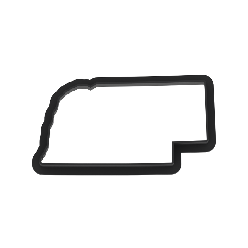 Nebraska State Cookie Cutter with Easy Push Design — photo 6