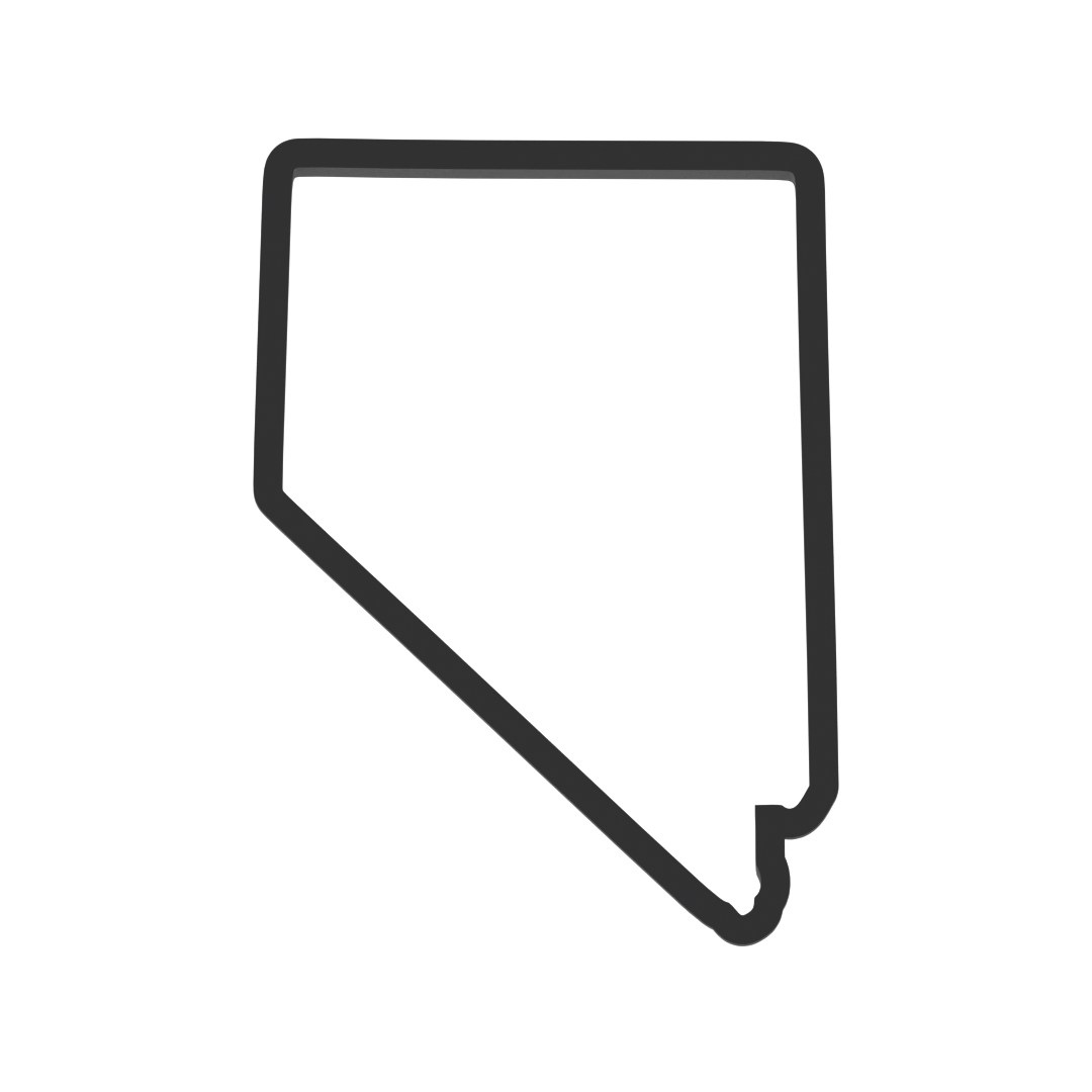 Nevada State Cookie Cutter with Easy Push Design — photo 3