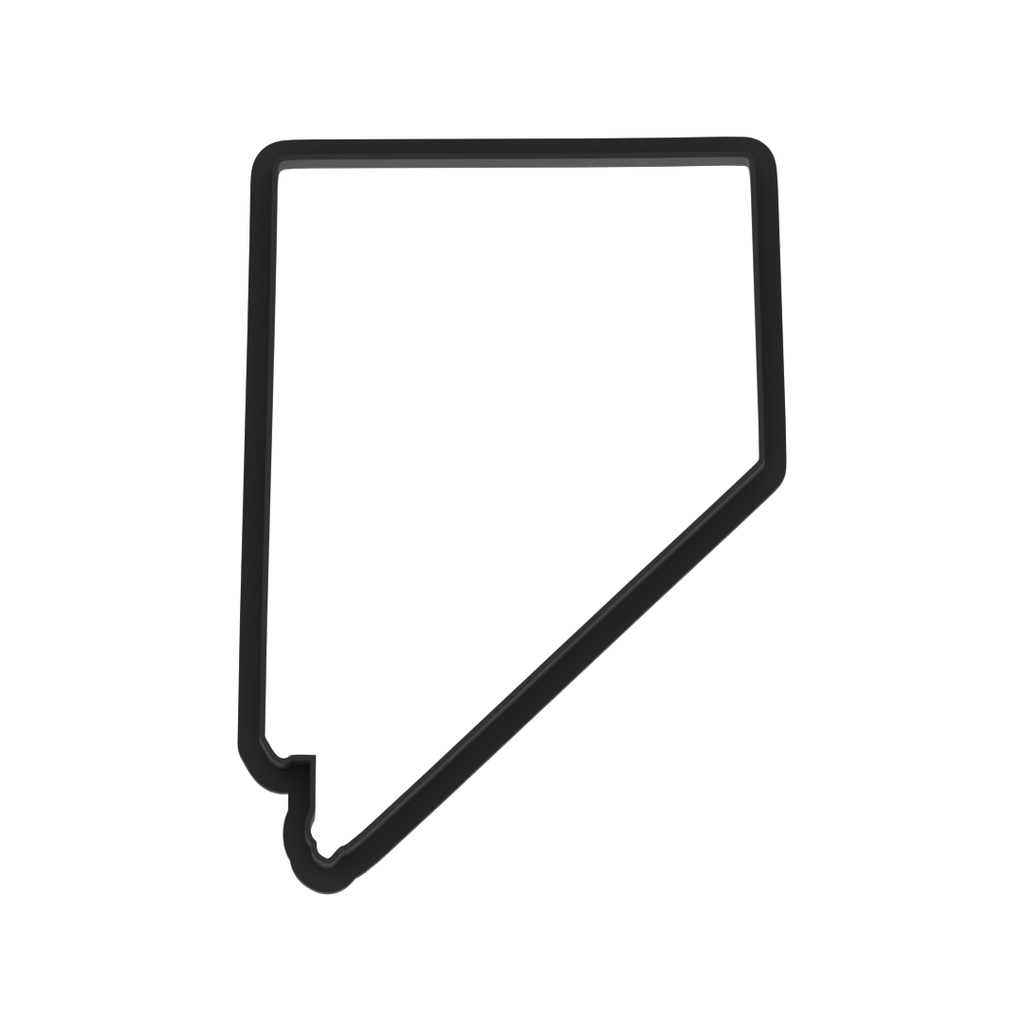 Nevada State Cookie Cutter with Easy Push Design — photo 5