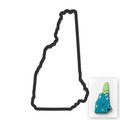 New Hampshire State Cookie Cutter with Easy Push Design — main photo