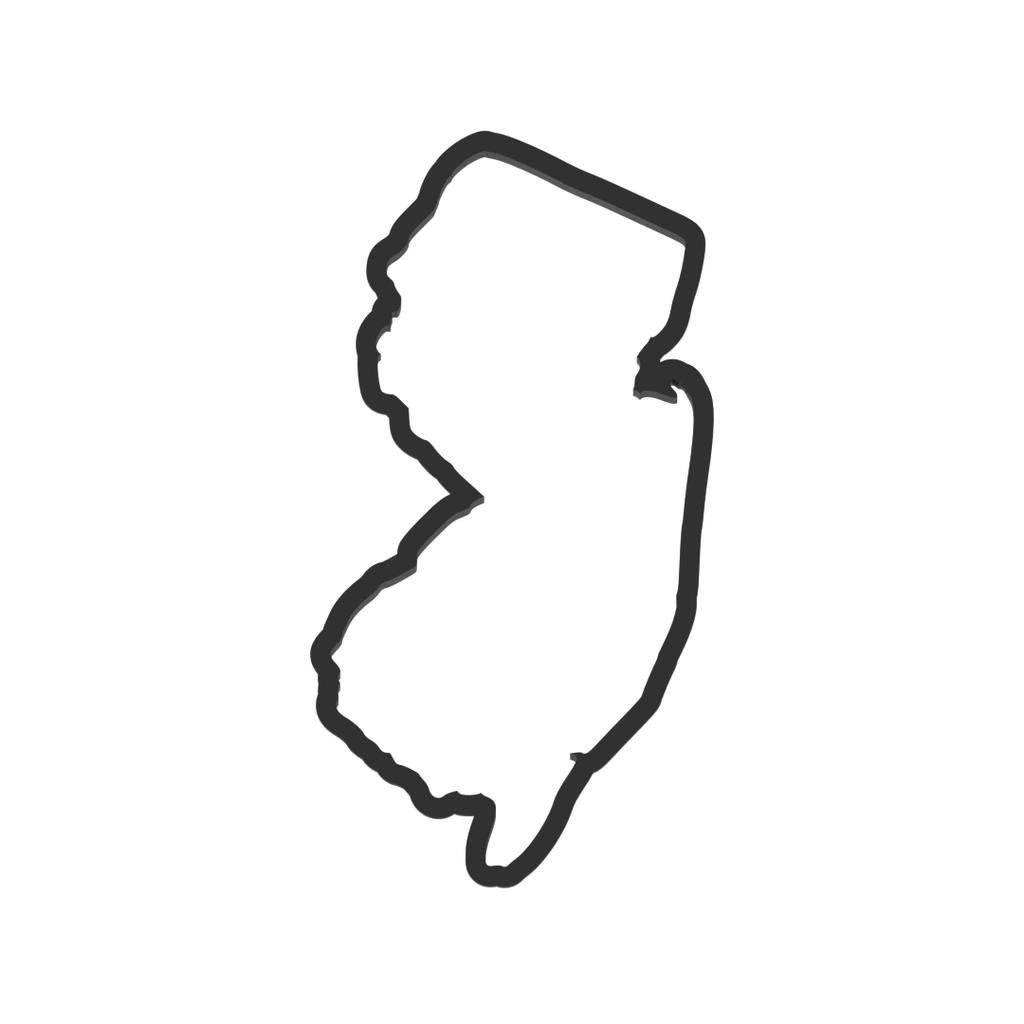 New Jersey State Cookie Cutter with Easy Push Design — photo 3
