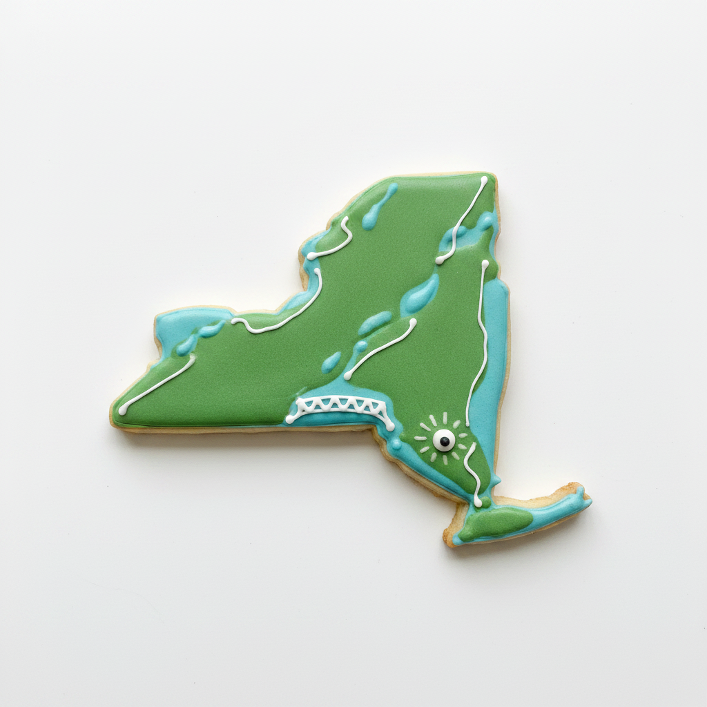 New York State Cookie Cutter with Easy Push Design — photo 2