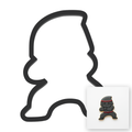 Ninja Cookie Cutter with Easy Push Design — main photo