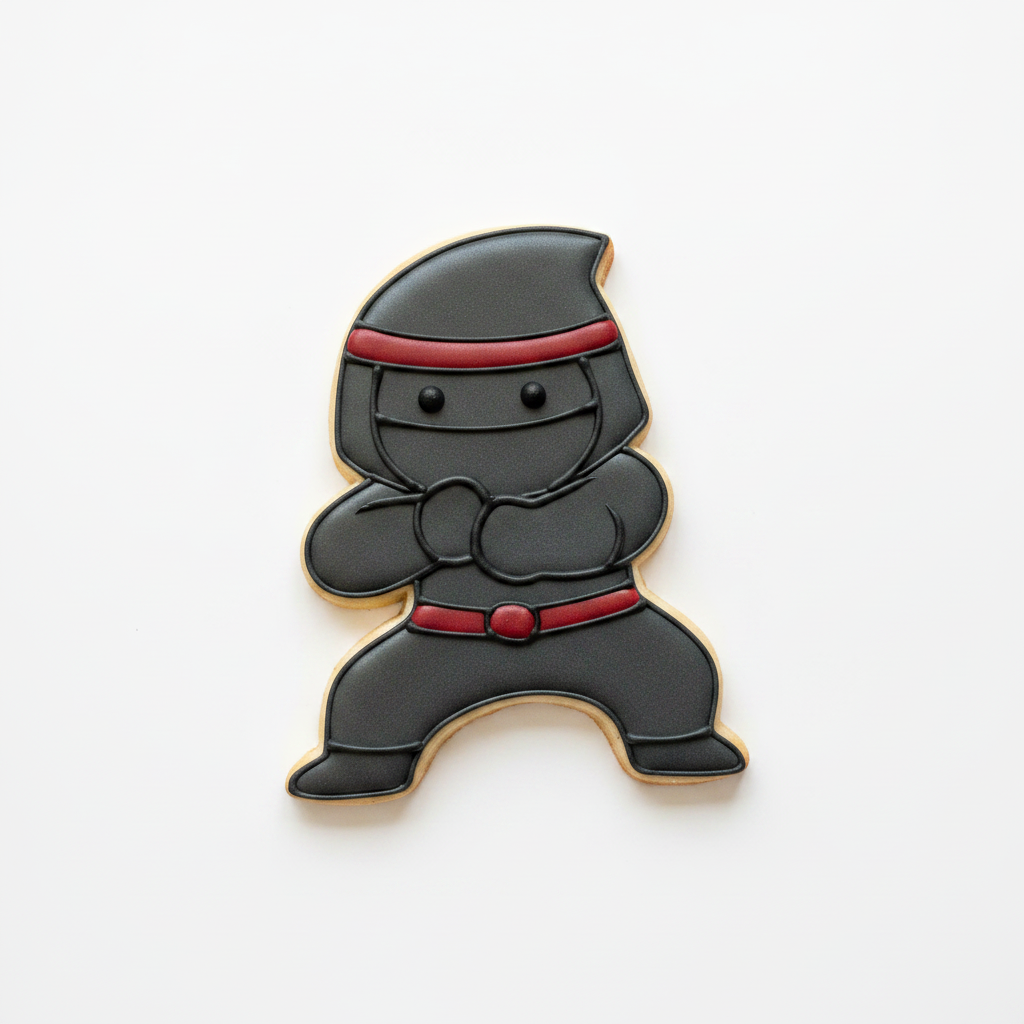 Ninja Cookie Cutter with Easy Push Design — photo 2